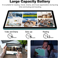 Nouvelle tablette 10.1 pouces 2.0 GHz 4G 5G WIFI GPS Kids Cheap Portable Android 13 Tablet PC