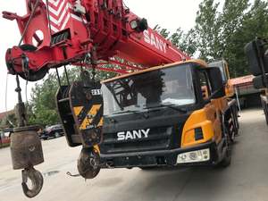 รถเครนเคลื่อนที่25ตันรถบรรทุกมือสอง Sany 25ตันรถเครนไฮดรอลิกติดตั้งบนรถบรรทุก - Product Image 2
