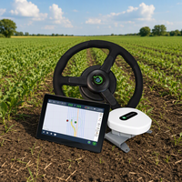 Kit de direction automatique AS812 GPS GNSS RTK, précision élevée ±2,5 cm, équipement agricole pour repiqueuse de riz, moissonneuse, pulvérisateur