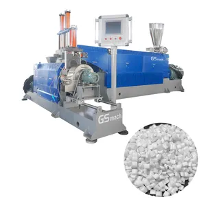 PVC Masterbatch Pellet Making Machinery kneader add two stage for PVC cable