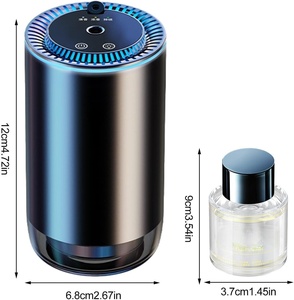 Difusor de Perfume Automático Portátil para Automóvil, Control Inteligente con Pantalla Táctil, Silencioso, Difusor de Fragancia Electrónico USB Portátil para Automóvil - Product Image 3
