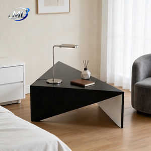 Table basse carrée moderne en béton GRC UHPC, écologique et durable, pour cuisine extérieure et mobilier de maison - Product Image 5