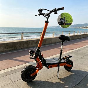 US In Stock M11 Electric Scooter 60V 30Ah Dual Drive Motor 11 Inch Offroad Vacuum Tire Foldable Adult E-Scooter with Seat - Product Image 1