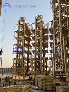 Système de levage de <span class=keywords><strong>voiture</strong></span> rotatif automatique, 25 tonnes, équipement de levage de stationnement de <span class=keywords><strong>garage</strong></span>, entraînement moteur - Product Image 2