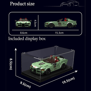 27046 Mini Car Series T.Supra Eight-Compartment Car Display <b>Box</b> Set Children's Educational Assembly <b>Toy</b> - Product Image 2