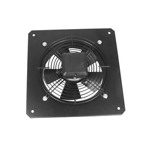 เหล็กแผ่นรีด165มม. IP54พัดลมระบายความร้อนท่อระบายความร้อนแนวแกนสำหรับอุตสาหกรรมขนาดใหญ่สำหรับการระบายอากาศฟาร์มเรือนกระจกหอทำความเย็น - Product Image 5