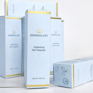 Wholesale Customizable Luxury Cosmetic Folding Carton Boxes Recycled Paperboard Four-Color Matte OEM Options <b>for</b> <b>Gift</b> Craft - Product Image 3
