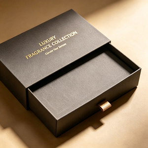 Custom Drawer Paper <b>Box</b> for Perfume,Rigid Gift Packaging with Sliding Design, Luxury Cardboard <b>Box</b> for Cosmetic & Fragrance - Product Image 2