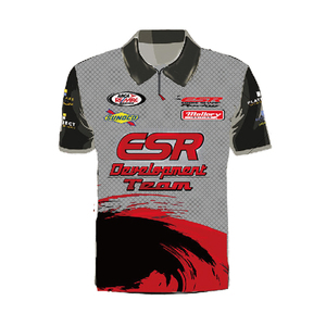 Pas Cher Dernière Conception Vierge Personnalisé Polo Cou Racing Pit Crew Chemises En Gros - Product Image 4
