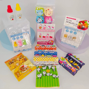 Nieuwe Dierenboerderij Schattige Mini Tenedors Teken Kindercartoon Fruitvork Set Creatieve Food Grade Bento Picks Plastic Voor Kinderen 15G