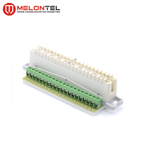 Bloc de jonction téléphonique MT-2006, 10 paires, bande LSA, vis LSA, module PCB Krone, bande Krone