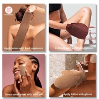 Prêt à Expédier Soins de la Peau du Corps Lotion Corporelle Hydratante Utiliser des Gants Applicateurs Magiques Également Utilisés pour les Mitaines de Bronzage