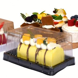 Contenedor Mini para Cupcakes, Soporte Tipo Domo para Muffins, Empaque Blister para Mooncakes, Caja de Plástico Transparente para Postres y Mooncakes - Product Image 4