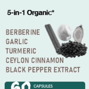 Cápsulas de Suplementos Herbales Orgánicos al por Mayor: Extracto de Berberina, Ajo, Cúrcuma, Canela de Ceilán y Pimienta Negra en Polvo - Product Image 2