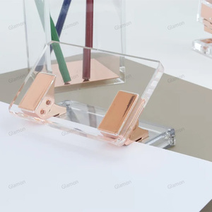 Rose Gold Chất lượng cao <span class=keywords><strong>2</strong></span> lỗ vuông giấy Banner Acrylic lỗ <span class=keywords><strong>Punch</strong></span> - Product Image 2