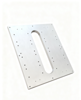 Conception personnalisée de plaques de refroidissement pour les fabricants de radiateurs à canal d'eau circulante en profilés d'aluminium