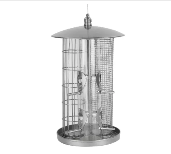 3-In-1 Metalen Hangende Feeder Voor Wilde Vogels Buiten