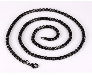 Cadena de Acero Inoxidable Clásica al por Mayor, Cadena Rolo Redonda/Cuadrada - para Hombre y Mujer, Disponible en Varios Tamaños - Product Image 6