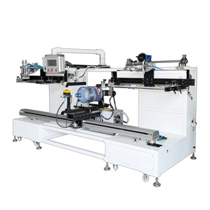 Système UVLED automatique haute efficacité bicolore, imprimante sérigraphique 2 postes, zone d'impression maximale 400x600mm, état neuf pour - Product Image 6