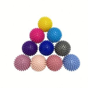 Pelota de masaje con púas para pies y espalda - Rodillo portátil para liberar nudos musculares, masaje de tejido profundo, accesorio de fitness para alivio del estrés - Product Image 2