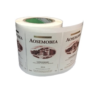 Custom Wine <strong>Label</strong> <strong>Embossing</strong> logo Stickers Food Sticker Wine <strong>Labels</strong> for Bottles Print Texture Sticker Gold Foil - Product Image 4