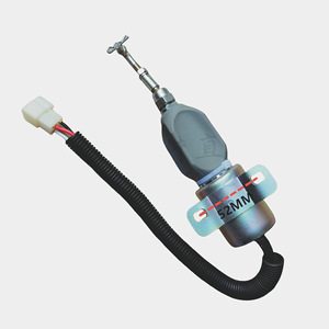 Válvula solenoide de corte de combustible Hanwen 05CF24 24V para excavadora, camión, autobús, generador diésel - Product Image 4