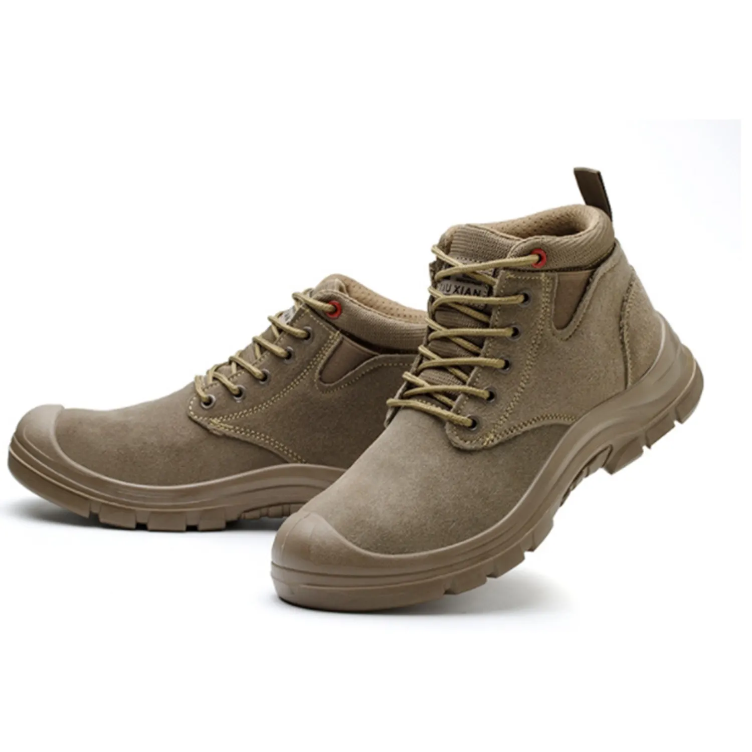 Yüksek kaliteli endüstriyel çift yoğunluklu hafif moda düşük kesim marka çelik ayak iş güvenliği ayakkabıları