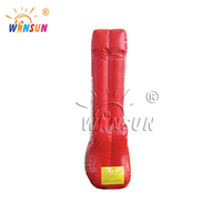 Arco Inflable de PVC con Forma de Guitarra Rock, Impermeable, Personalizable en Tamaño y Color, para Fiestas Musicales al Aire Libre, Marca WINSUN CE