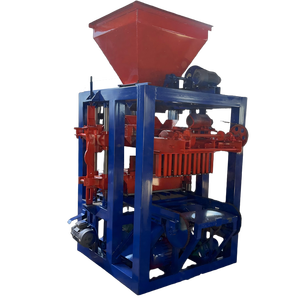 Qt4-26 Tengfeiコンクリートブロック製造機ペーバーレンガ製造機中空ブロック機械振動モーター付き - Product Image 6