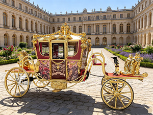 Carruaje Real Austriaco de Lujo para Utilización en Películas y Turismo, Transporte Especial en Venta - Product Image 1