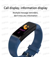 Montre Connectée Fréquence Cardiaque 115 Plus Écran Couleur TFT Bracelet Intelligent 115 Plus