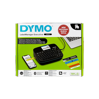 Imprimante d'étiquettes rechargeable DYMO LabelManager Executive 640CB Box D1, facile à utiliser, pour l'organisation de la maison et du bureau, stock 200 DPI