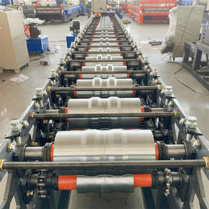 Machine de formage à rouleaux pour panneaux muraux décoratifs en métal avec moteur, contrôle PLC haute précision 220/380V/415V - Product Image 3