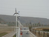 100W,200W,300W Fabriqué en Chine Éolienne horizontale à petite échelle à usage domestique à énergie verte