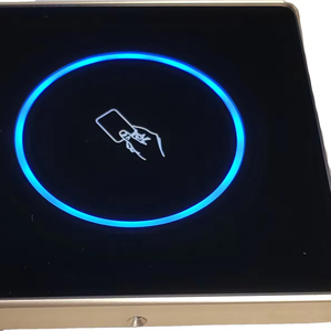 WB-MJ102 Card <strong>Access</strong> <strong>Control</strong> Machine 86 Boxes Installed, Support IC Card, Mobile NFC; Metal Shell + Tempered Glass, Size - Product Image 2