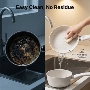 Mini bébé complémentaire alimentaire pot ensembles avec four électrique antiadhésif en alliage d'aluminium santé maison cuisson <span class=keywords><strong>ustensiles</strong></span> <span class=keywords><strong>de</strong></span> <span class=keywords><strong>cuisine</strong></span> - Product Image 3