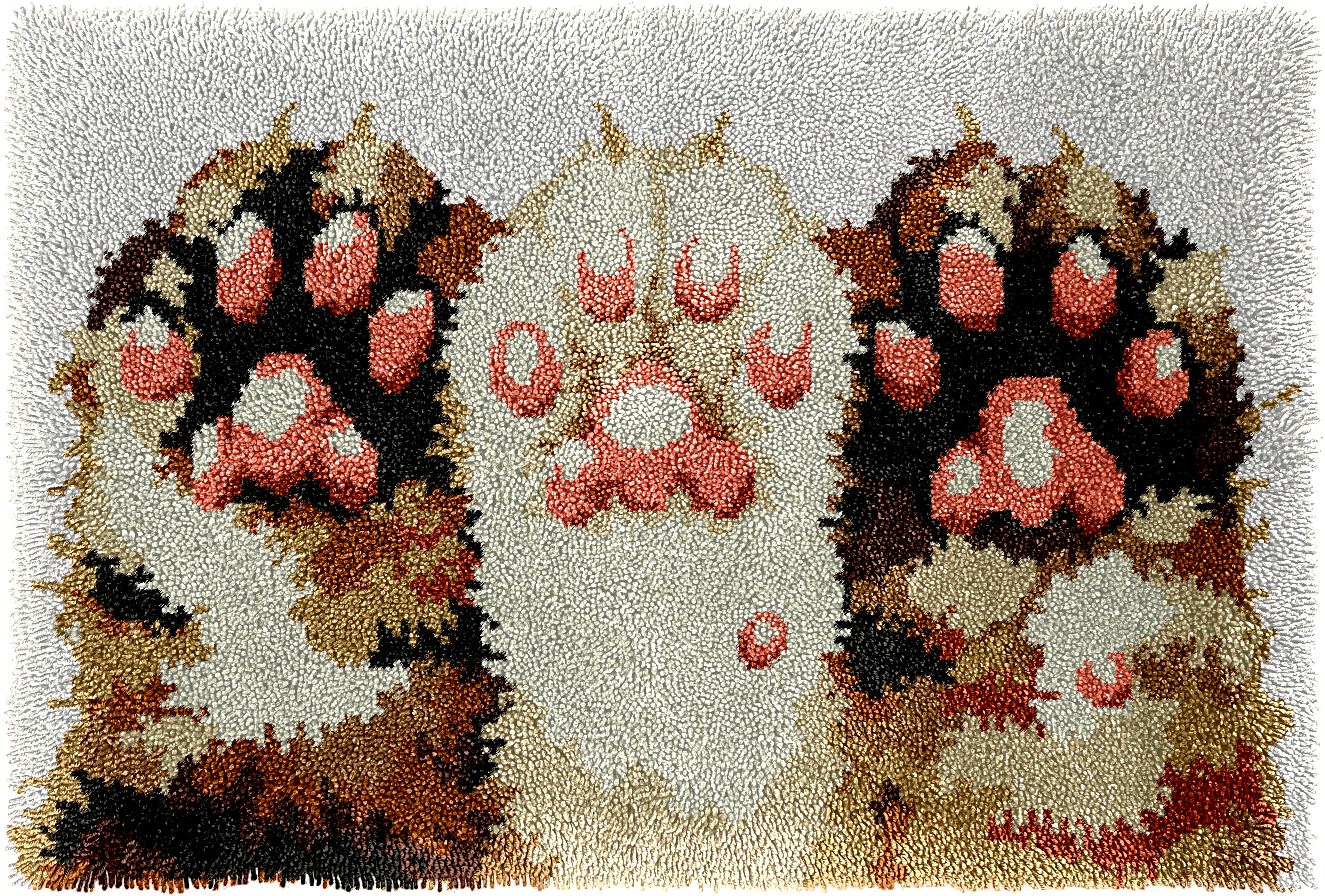 Kit de tapis à crochet de verrouillage à patte