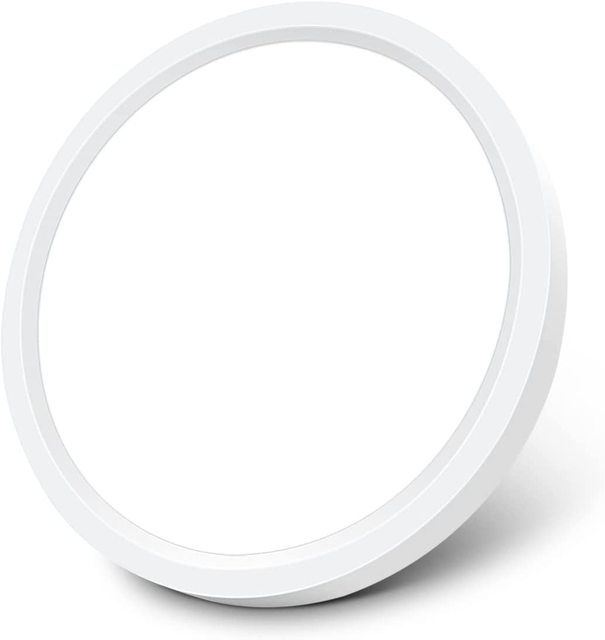 Adjustable Angle Flush Mount Ceiling Light  Dimmable Timed 2.4G Remote LED Lights for Bedroom 3000K/4000K/6500K 3 Color 12 Inch