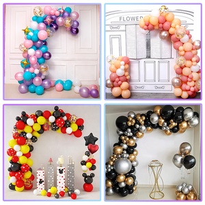 decoración para fiesta de <span class=keywords><strong>cumpleaños</strong></span>, conjunto de guirnalda de globos, azul, verde, blanco y gris, Kit de arco de globos - Product Image 2