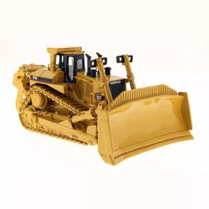 Vehículo de Ingeniería Caterpillar, Modelo de Juguete de Simulación de <span class=keywords><strong>Bulldozer</strong></span> con Orugas de Aleación <span class=keywords><strong>CAT</strong></span> D11R a Escala 1/50 - Product Image 1