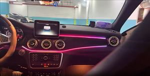 64 Colors LED Car Interior Ambient <b>Light</b> Kit for Mercedes Benz A B CLA GLA Class W176 W246 W117 W156 - Product Image 2