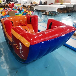 Hàn Quốc Bán Hot Air Sealed Inflatable Tàu Cướp Biển Viking Bập Bênh Thuyền Để Bán - Product Image 5