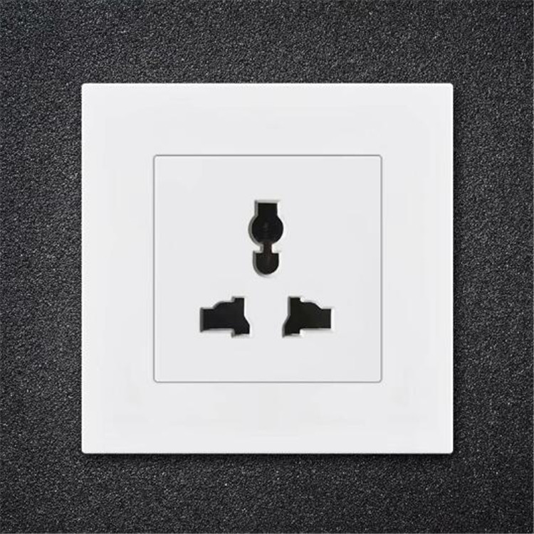 13A 86 single UK standard wall plug Hong Kong-style Macau socket a 3 pins wall mount switch power plug