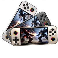 Console de jeu portable open source Landscape, nouvelle console rétro avec double joystick, double joueur, grand écran, WiFi, système d'exploitation 64 bits