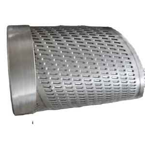 Pantalla de pozo de agua de acero inoxidable, tubería perforada, tubo de pantalla ranurada de puente - Product Image 1