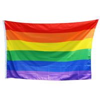 Haute qualité complète pour Pride 3x5 drapeau drapeau arc-en-ciel drapeaux bisexuels LGBT, bannières
