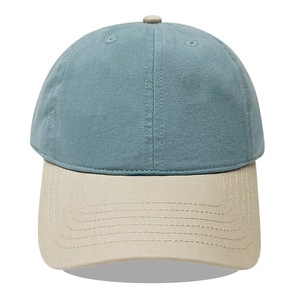 Gorra de Béisbol Unisex de Estilo Europeo Americano, de 6 Paneles, Ajustable, de Algodón Peinado, con Combinación de Colores, Parte Superior Suave, para Exteriores, Protección Solar - Product Image 5