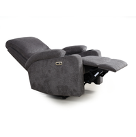 Fauteuil inclinable électrique en tissu, canapé inclinable individuel avec porte-gobelet pour salon, mobilier de maison