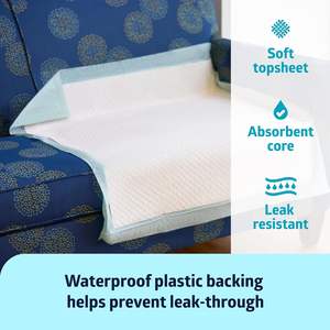 Produsen organik inkontinensia penyerap non-tenun OEM sekali pakai Rumah Sakit dewasa bantalan tempat tidur bayi - Product Image 2