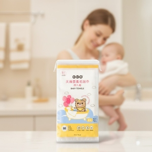 Ensemble de serviettes et débarbouillettes pour bébé, confortables pour le bain et le séchage, ensemble complet pour le bain de bébé - Product Image 5